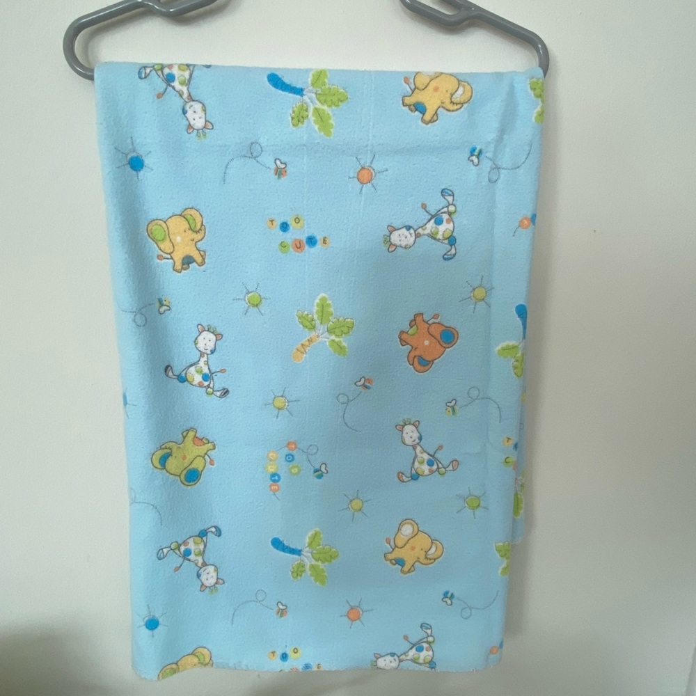 Baby receiving blanket set of two